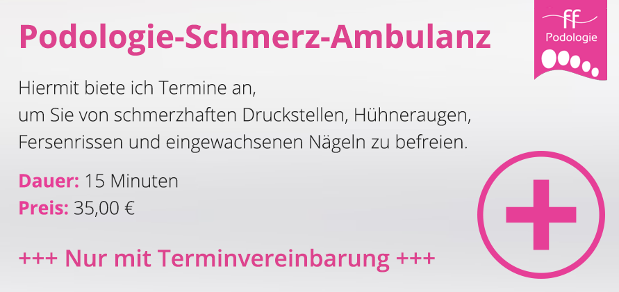 Podologie Schmerz Ambulanz München Schwabing